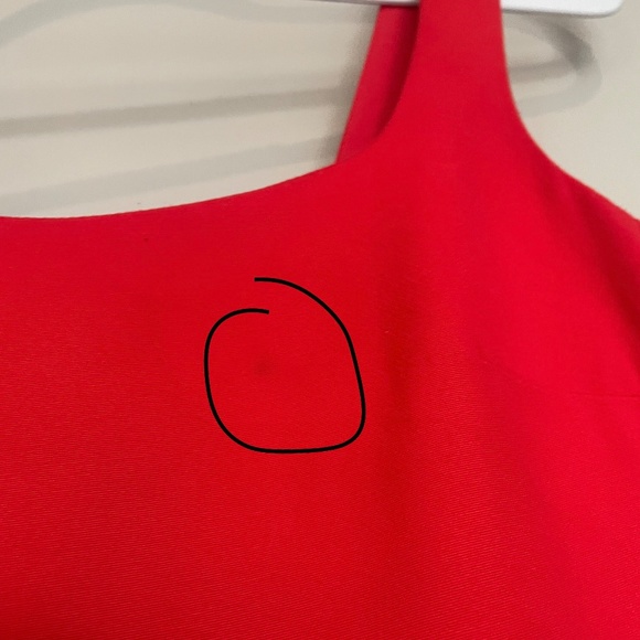 Armani Exchange Sexy Red Dress Mini Short - Picture 5 of 5